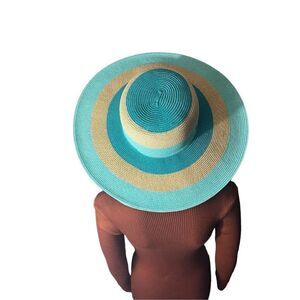 Scala collection women’s hat blue & natural